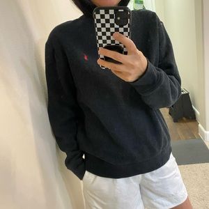 Ralph Lauren classic sweatshirt dark grey
